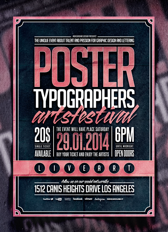 portfolio indieground typography vol 2