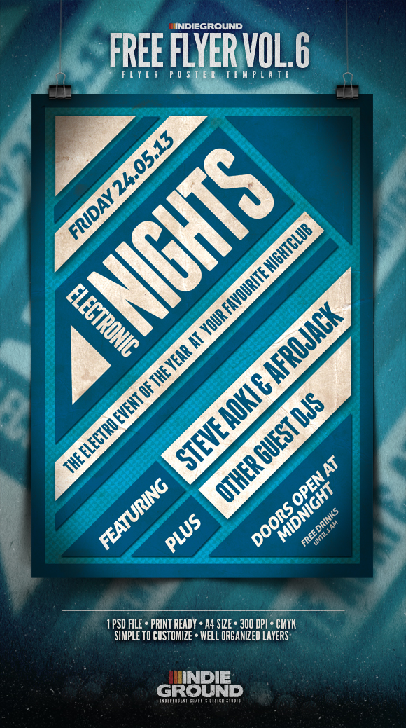 free flyer design templates