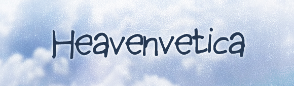 handwrittenfonts heavenvetica