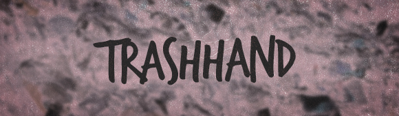 handwrittenfonts trashhand