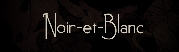 retrofonts noiretblanc