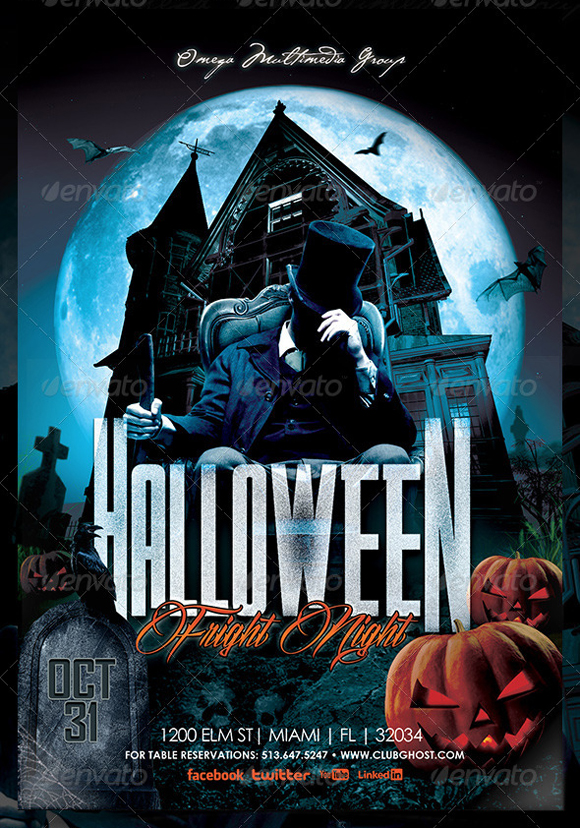 flyers halloween
