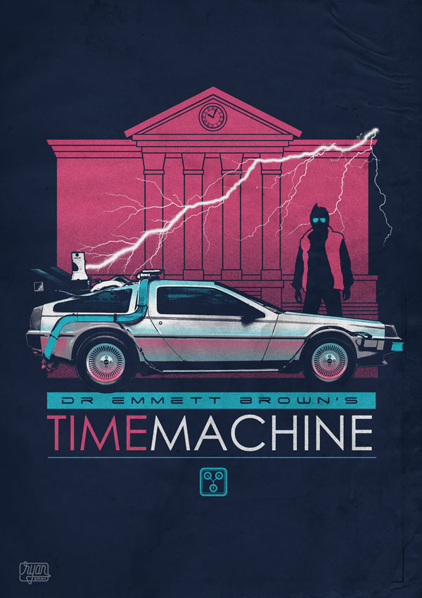 Indieground's 25 Heavy "Back To The Future" Artworks & Graphics 16