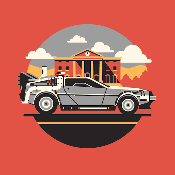Indieground's 25 Heavy "Back To The Future" Artworks & Graphics 42